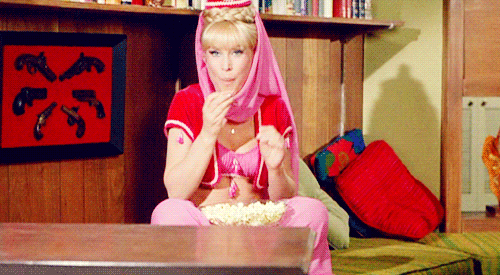 I Dream of Jeannie Popcorn GIF / hellorigby!