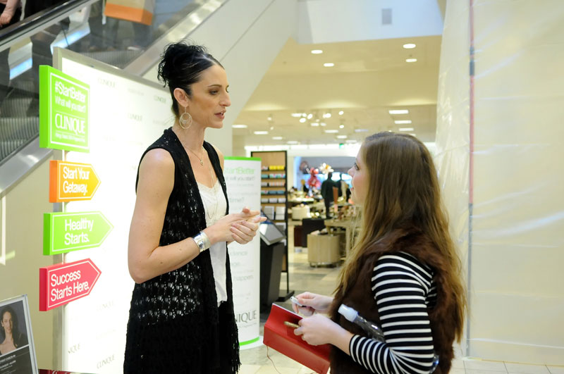  Ariana Lallone Interviewed by Jenn Haskins at Clinique Start Better Event in Bellevue / Vivian Hsu for Team Photogenic © 2015