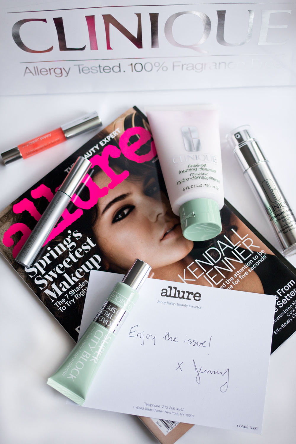 Clinique Start Better Campaign VIP Swag Bag / hellorigby Seattle fashion & lifestyle blog