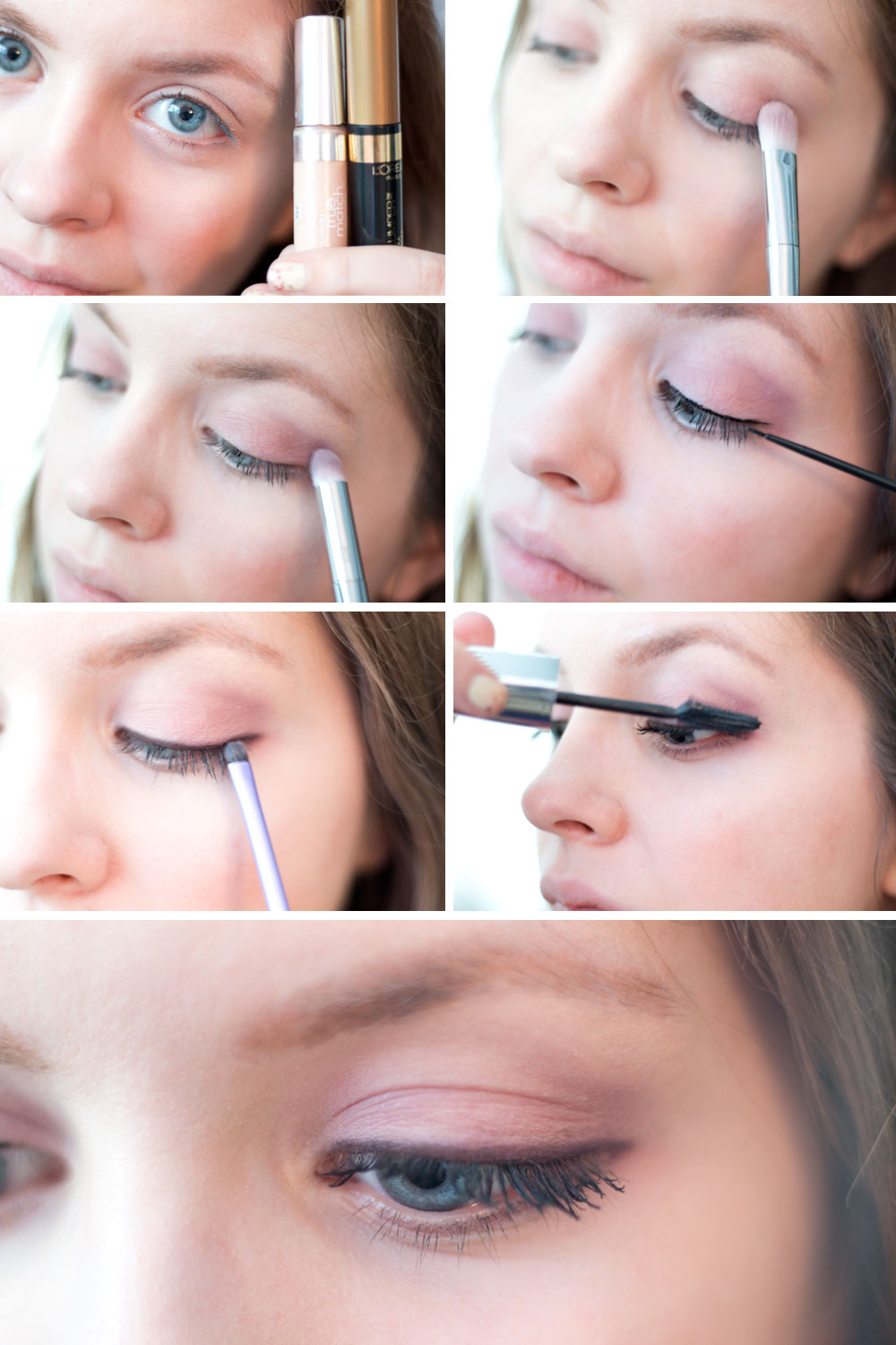 everyday eye makeup step by step