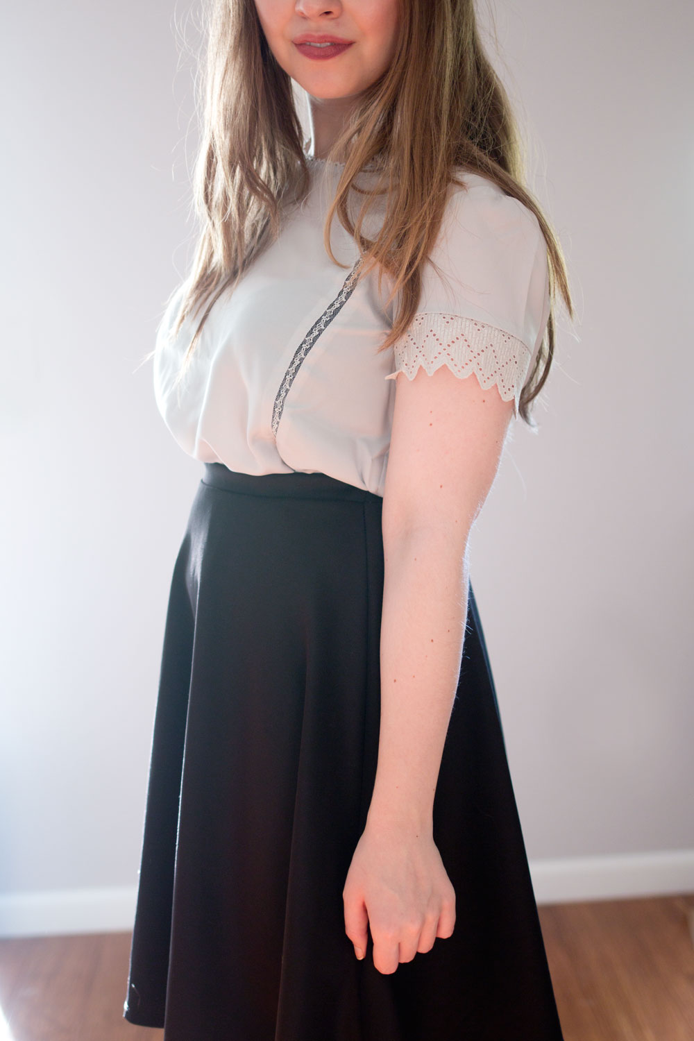 What I'm Wearing: LC Lauren Conrad Ruffle Racerback Dress - The Budget Babe