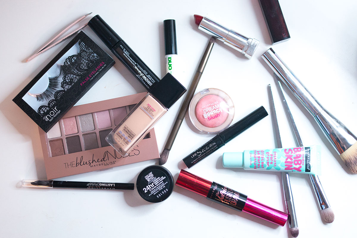 Maybelline Makeup for Soft Pink Smokey Eye Look // hellorigby.com seattle beauty blog