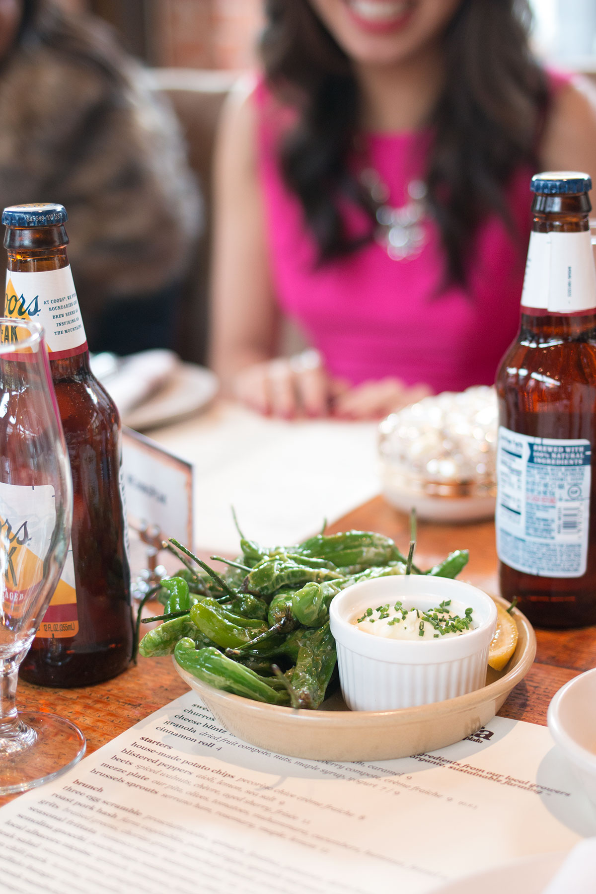 Terra Plata Piquillo Peppers and Coors Peak Lager // hellorigby seattle fashion & beauty blog