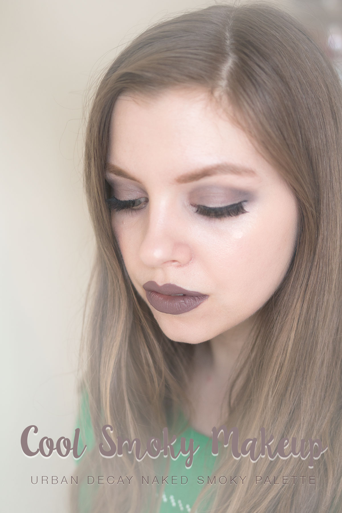 Urban Decay Naked Smoky Palette Tutorial: Cool Smoky Eye & Gray Lip // hellorigby seattle fashion & beauty blog