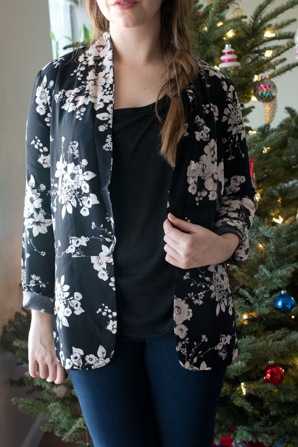 Nordstrom Half Yearly Sale 2015: ASTR Floral Print Blazer // hellorigby seattle fashion & beauty blog