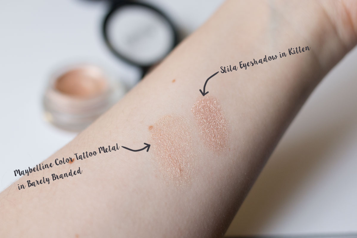 Maybelline Color Tattoo 24 Hour Eyeshadows Barely Beige Review Swatches  Photos  Musings of a Muse