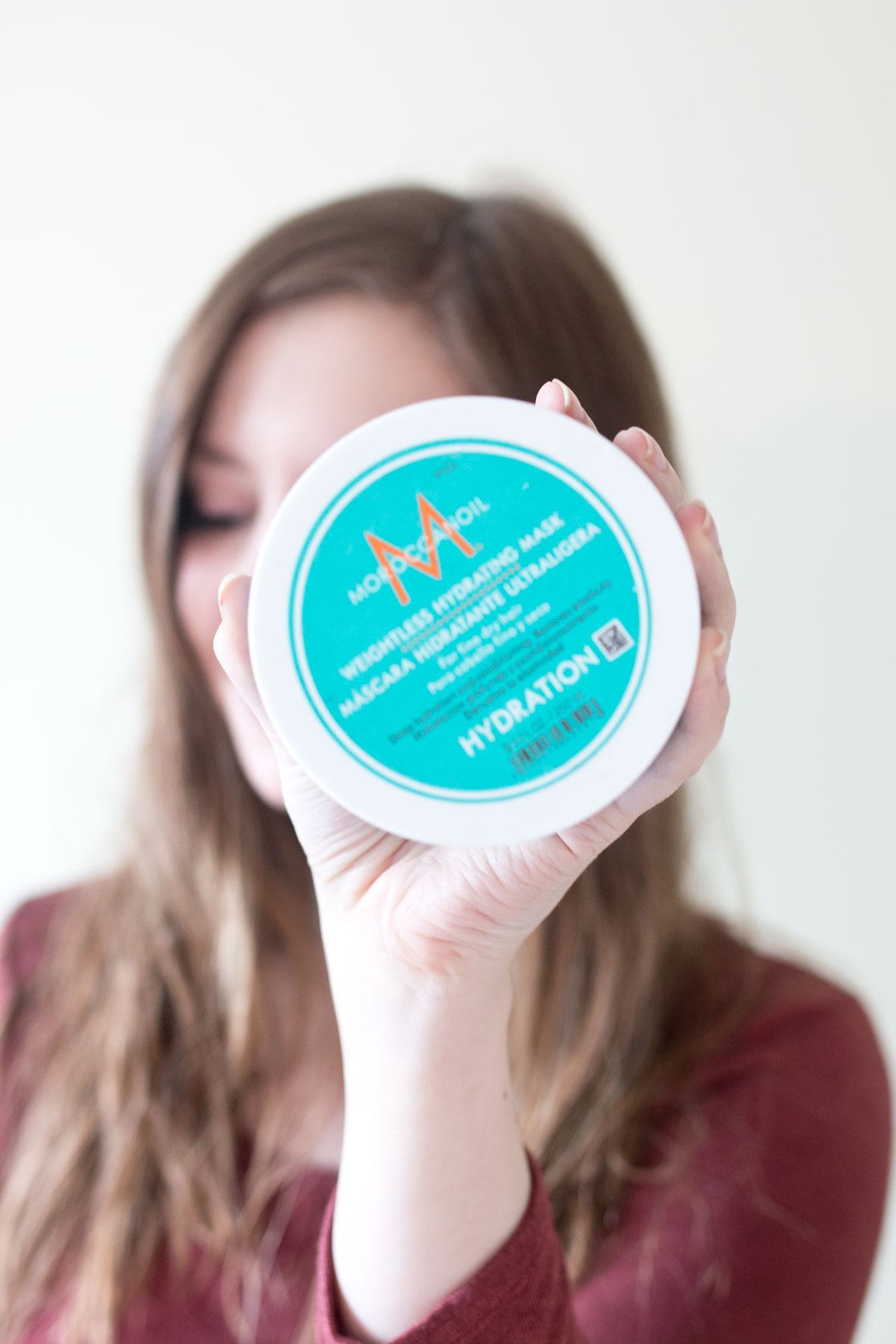 Ways to Prevent Dry Tangled Hair // Moroccanoil Weightless Hydrating Mask // Hello Rigby Seattle Beauty & Hair Blog
