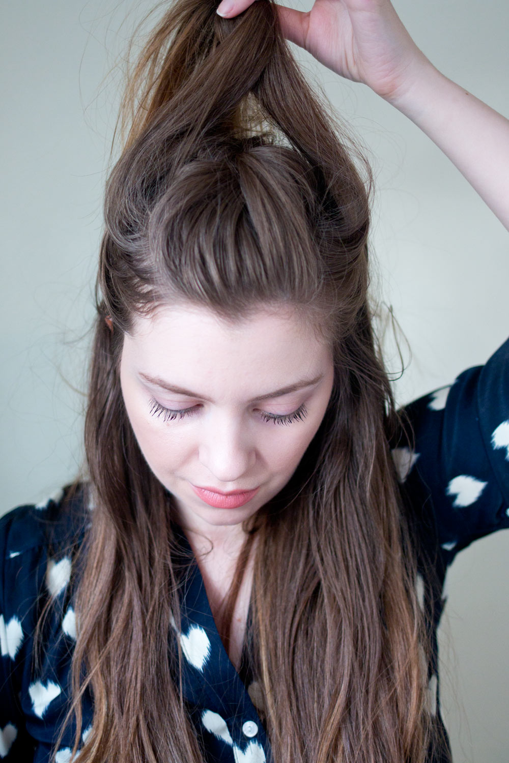 How to Create Half Top Knot Hair Tutorial // Hello Rigby Seattle Beauty & Hair Blog