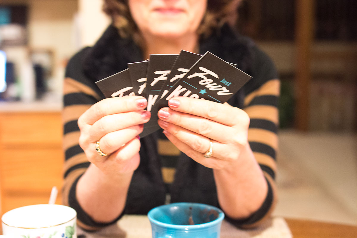 Just Four Kicks Card Game Review // Hello Rigby Seattle Lifestyle Blog