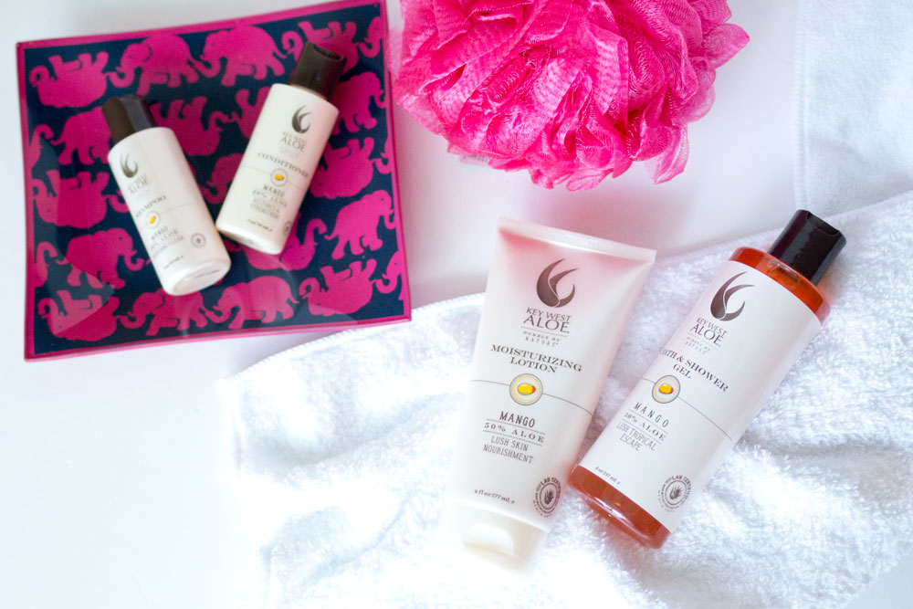 Key West Aloe Shampoo & Conditioner, Body Wash, and Lotion Product Review // Hello Rigby Seattle Beauty & Style Blog