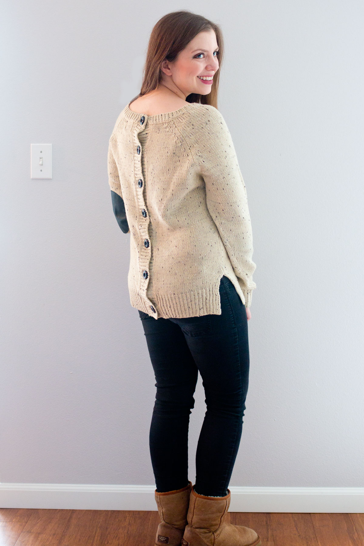 Stitch Fix February 2016 Review // Market & Spruce Cotulla Button Back Sweater // Hello Rigby Seattle Fashion & Style Blog
