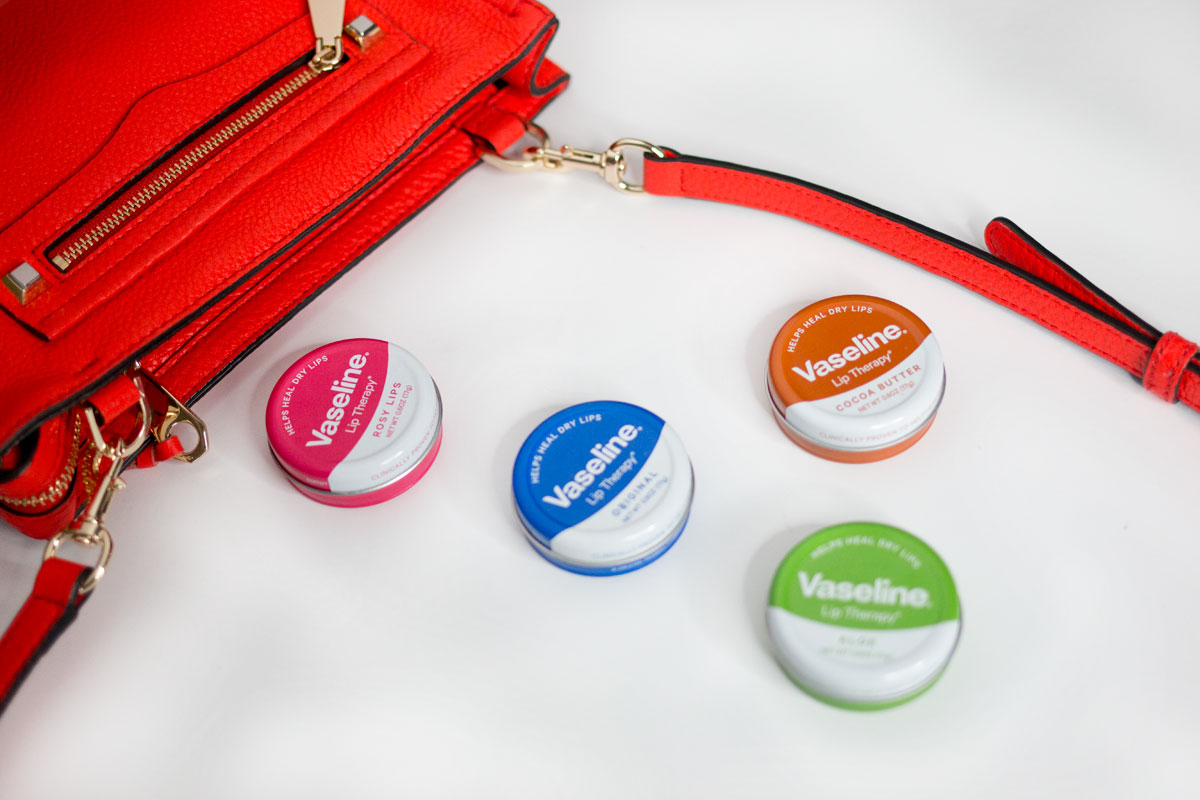 What's in my Bag // Vaseline Lip Therapy Tins // Hello Rigby Seattle Beauty & Style Blog
