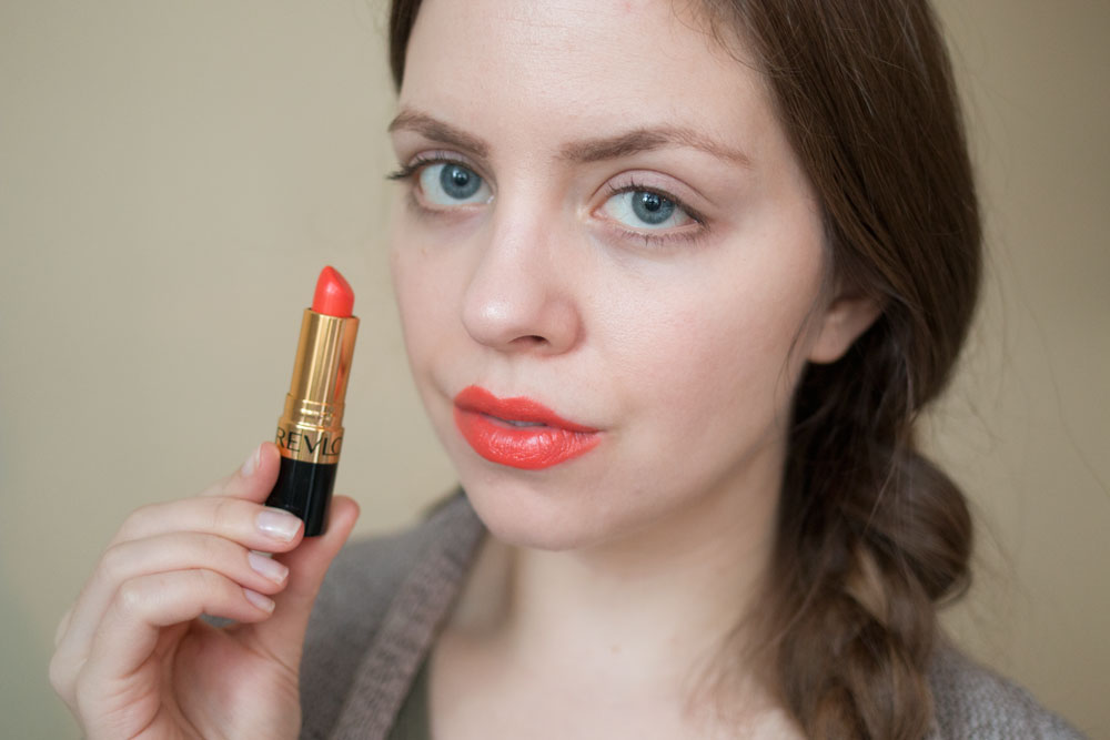 Revlon Super Lustrous Creme Lipstick in Siren Review & Swatches // Hello Rigby Seattle Beauty & Style Blog