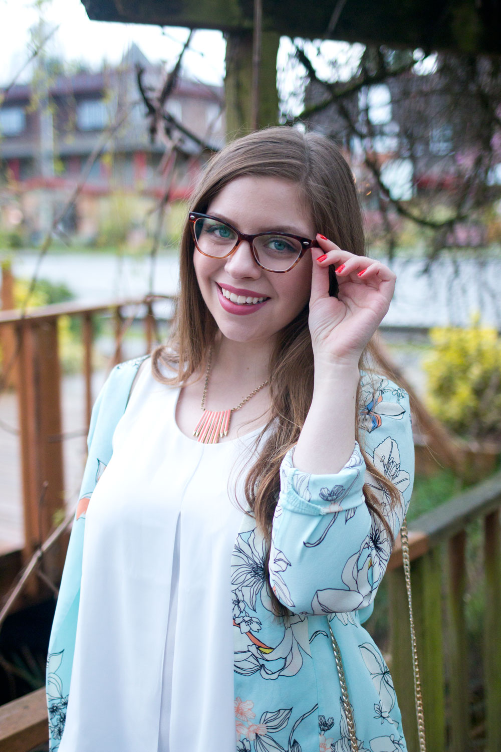 Spring Outfit with Glasses // Hello Rigby Seattle Fashion & Beauty Blog