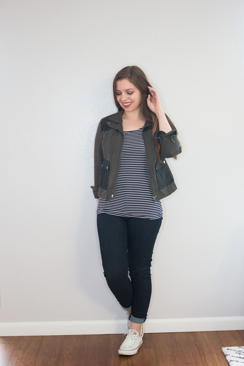 Stitch Fix March 2016 Review // Market & Spruce Abberley Cut Out Detail Knit Top {Front View} // Hello Rigby Seattle Fashion & Style Blog