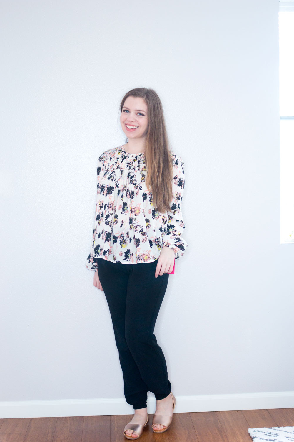 Target Xhilaration Daisy Blouse // Target Try On Haul // Hello Rigby Seattle Fashion & Style Blog