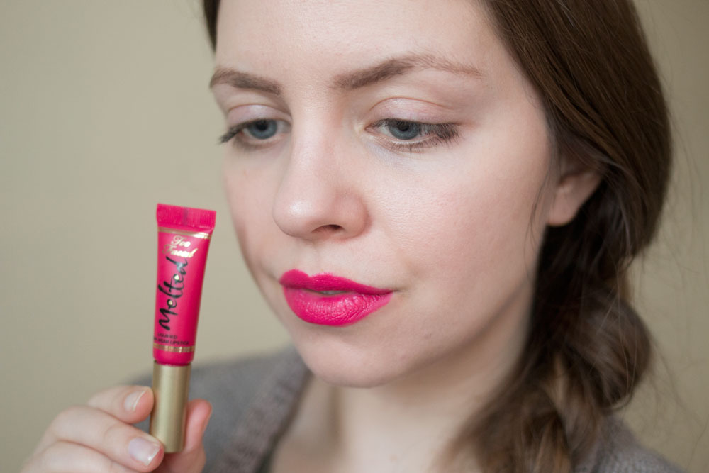 Too Faced Melted Liquified Lipstick in Candy Review & Swatches // Hello Rigby Seattle Beauty & Style Blog