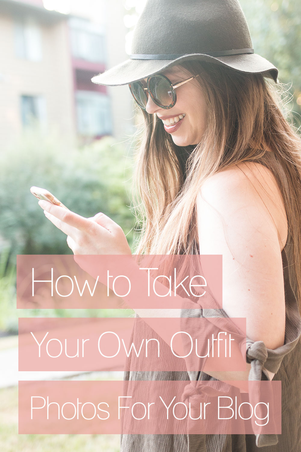 How to Take Your Own Outfit Photos for Your Blog: The complete guide to the equipment you need, camera settings, posing tricks, and tips on where and when to shoot! via @hellorigby