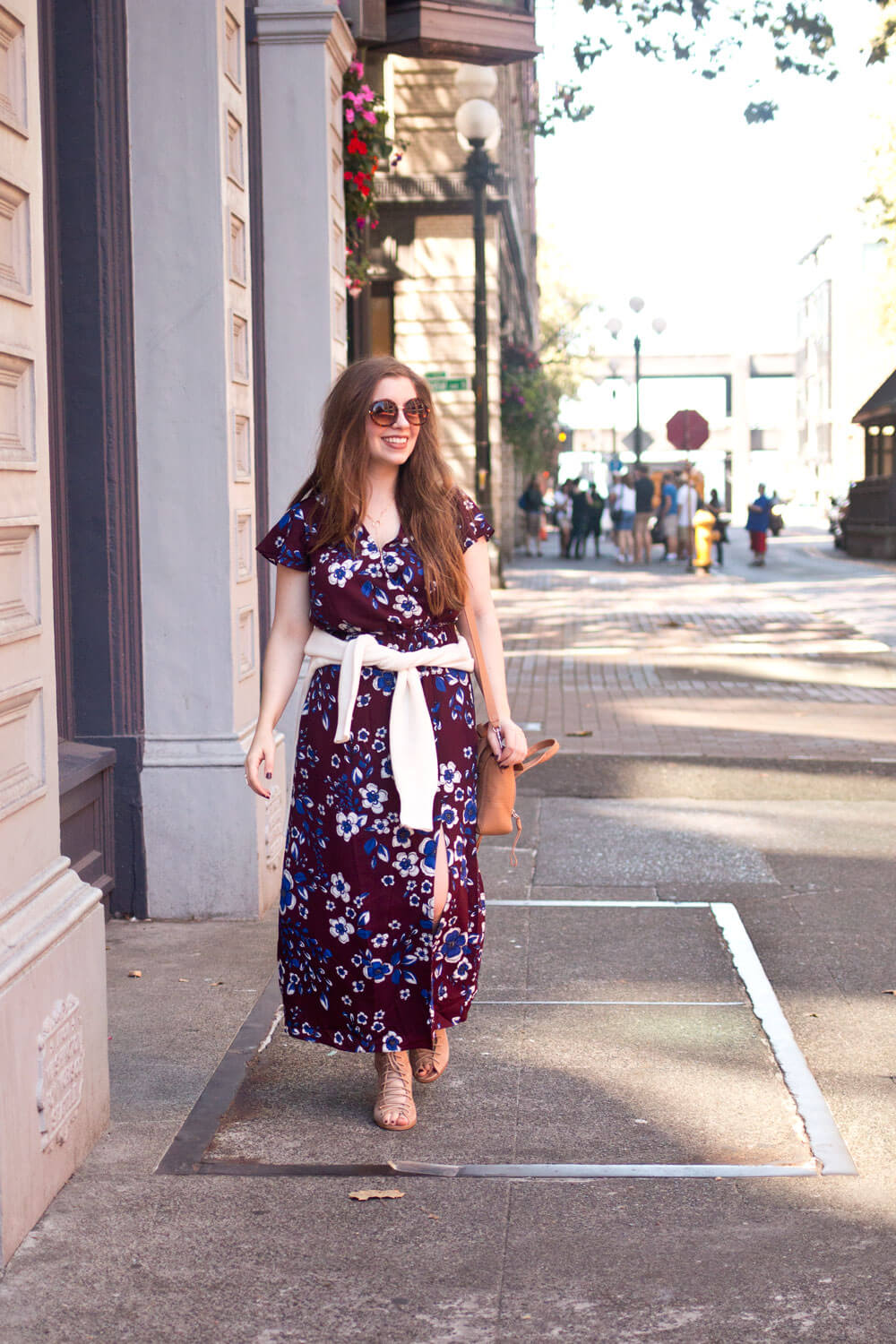 How to Wear a Maxi Dress in Cold Weather // Hello Rigby Seattle Fashion Blog