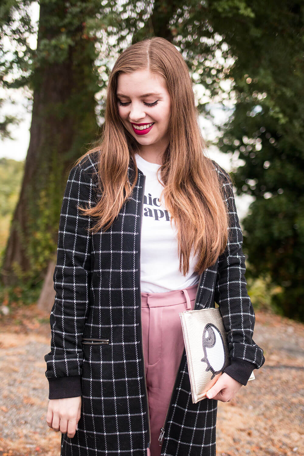 Le Tote Review: Sanctuary Car Coat and Sookie + Co. Chic Happens Graphic Tee // Hello Rigby Seattle Fashion Blog