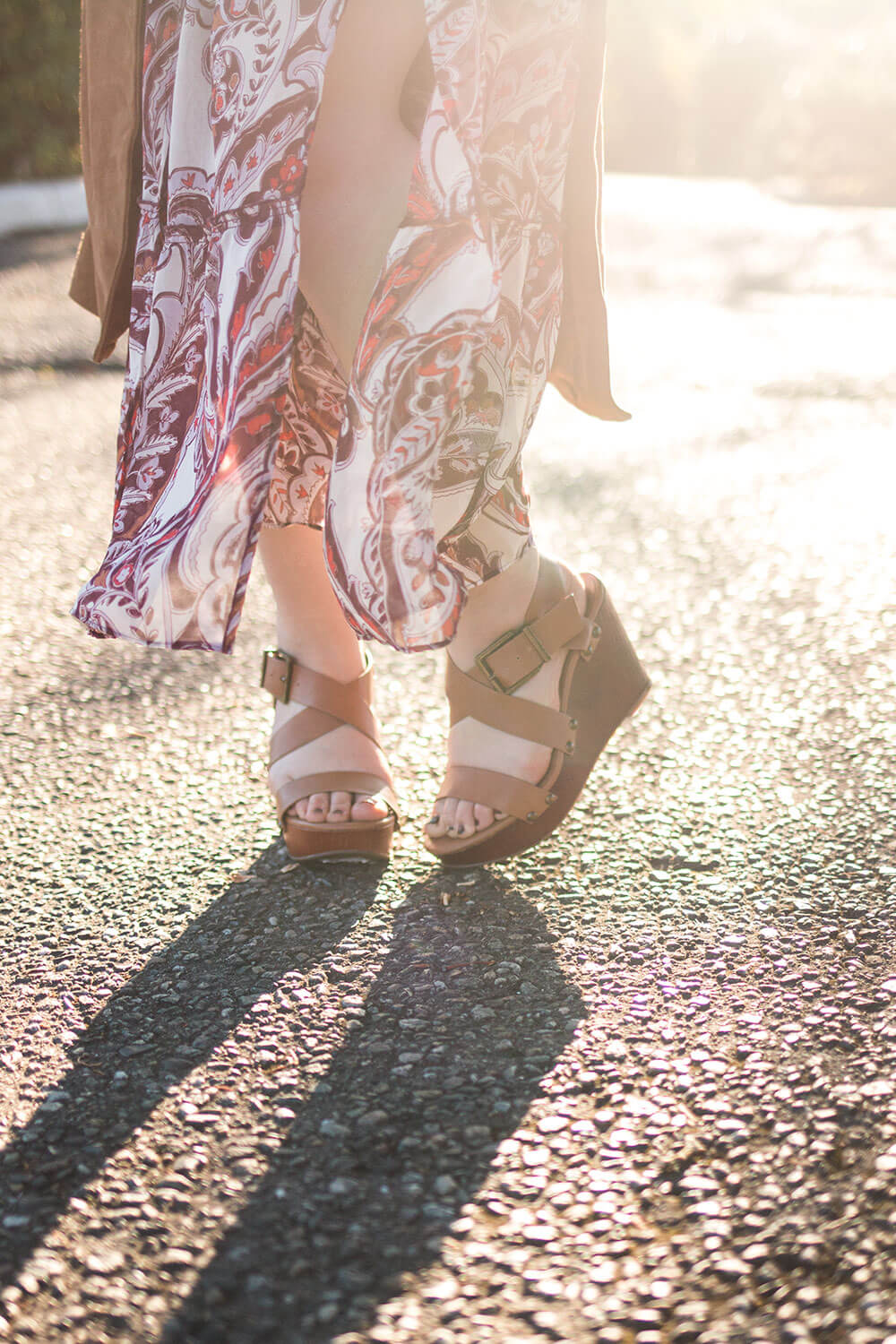 Lucky Brand Missey Wedge Sandals // Back to School Outfit // Hello Rigby Seattle Style Blog