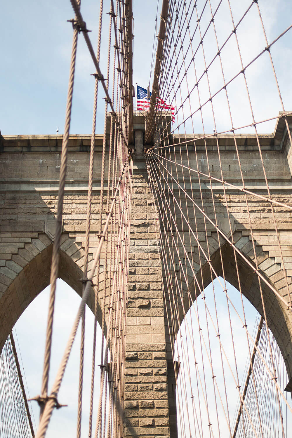 A Day in NYC: Brooklyn Bridge from Below // Hello Rigby Seattle Fashion & Travel Blog