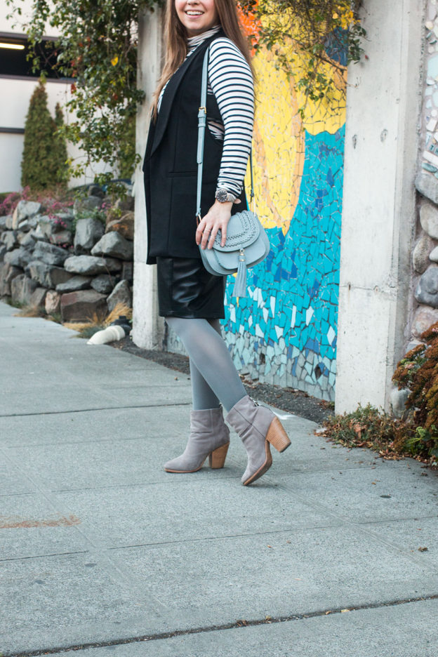 outfits with grey tights