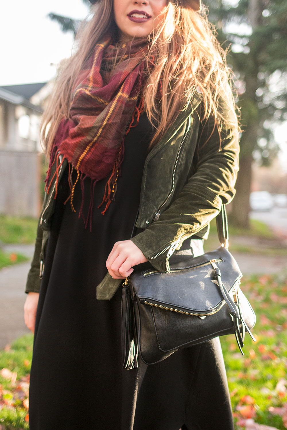 Fall Outfit with Midi Dress // Hello Rigby Seattle Fashion Blog