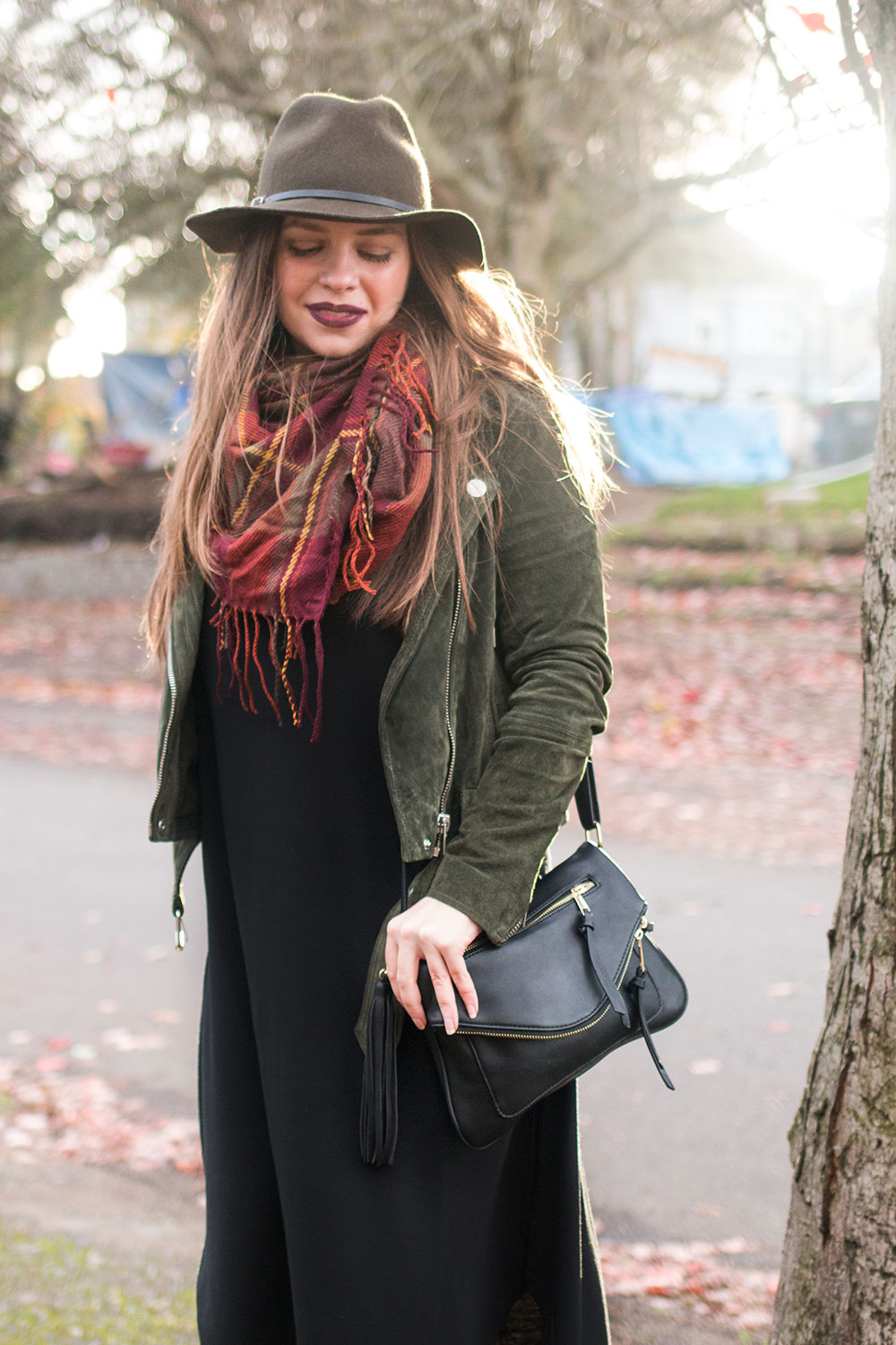 J Jill Luxe Tencel Midi Dress // Hello Rigby Seattle Fashion Blog