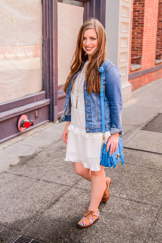 How to Wear Sneakers with Dresses // Seattle Fashion Blog