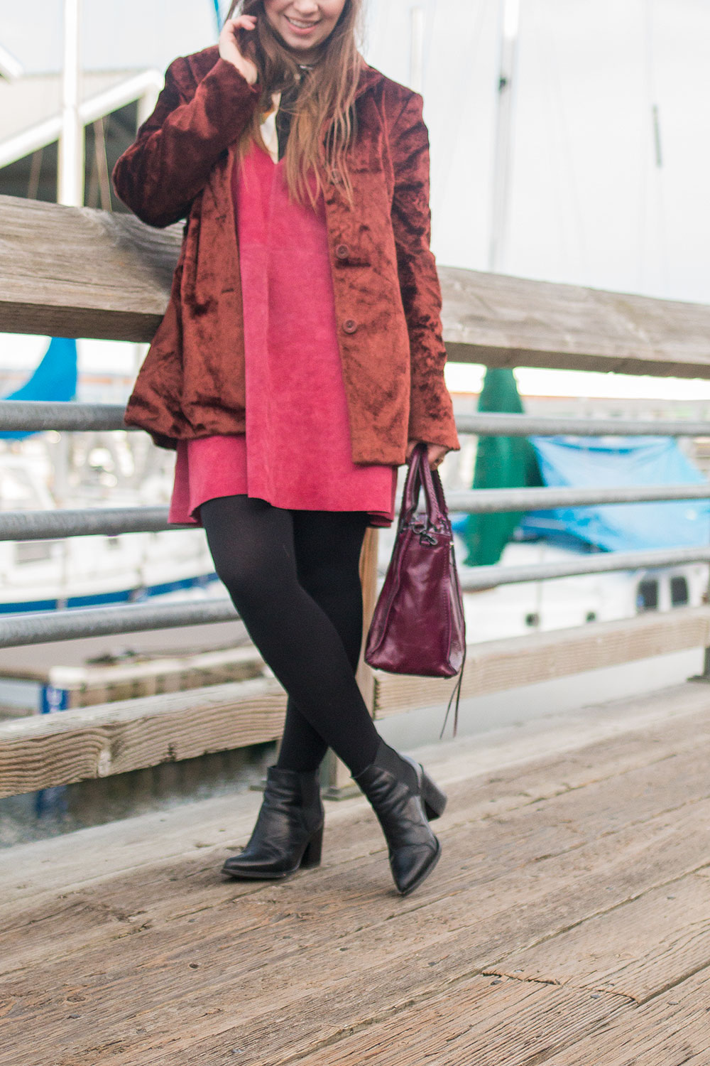 How to Wear Button Up with a Dress // Hello Rigby Seattle Fashion Blog