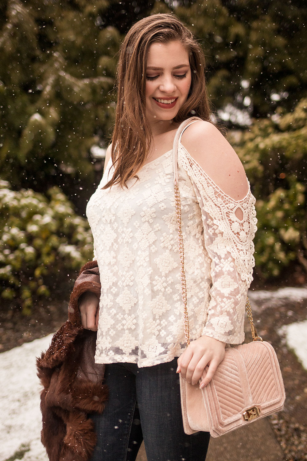 Stitch Fix March 2017 // Skies are Blue Kaimana Cold Shoulder Top // Hello Rigby Seattle Fashion Blog