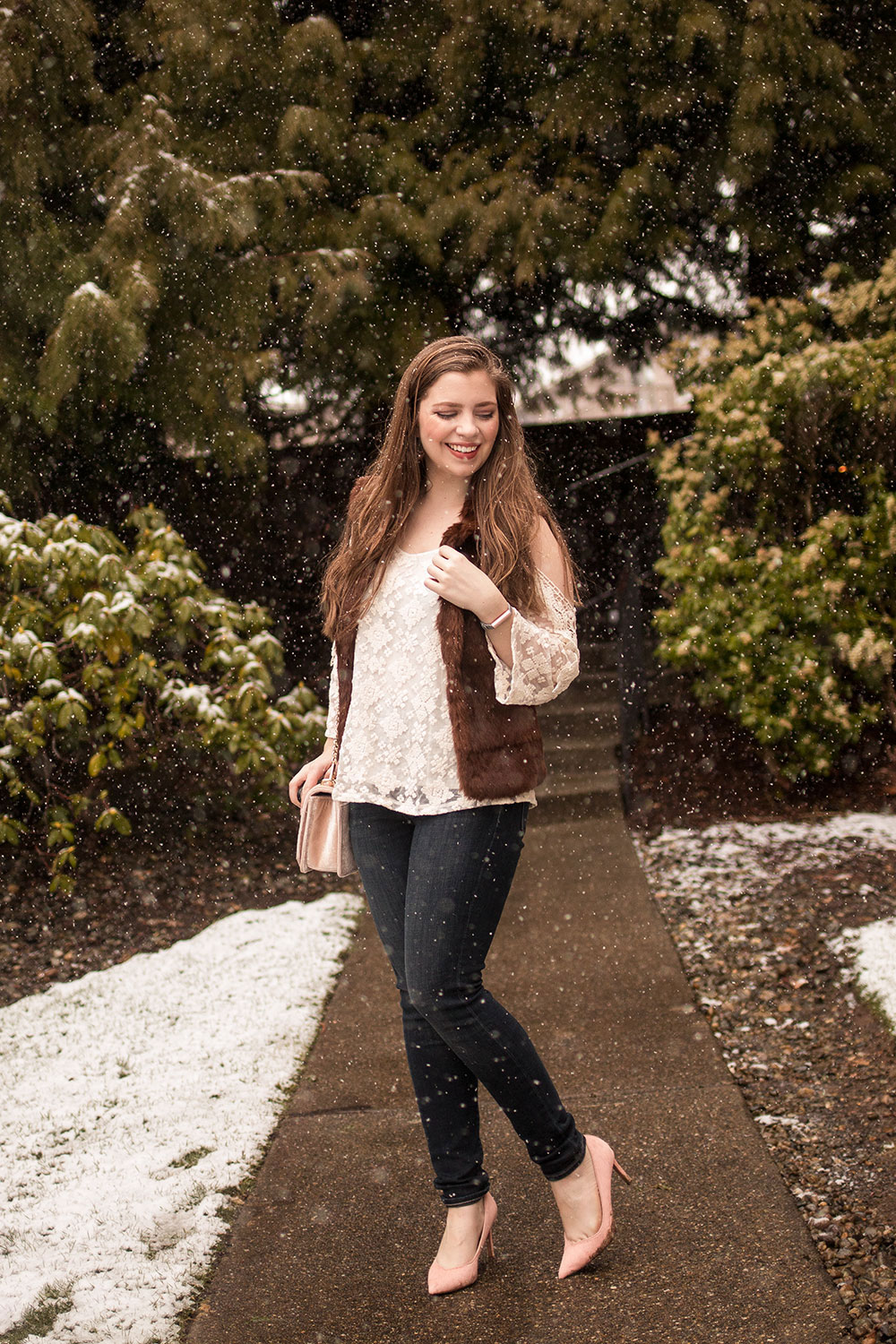 Stitch Fix March 2017 // Skies are Blue Kaimana Cold Shoulder Top // Hello Rigby Seattle Fashion Blog