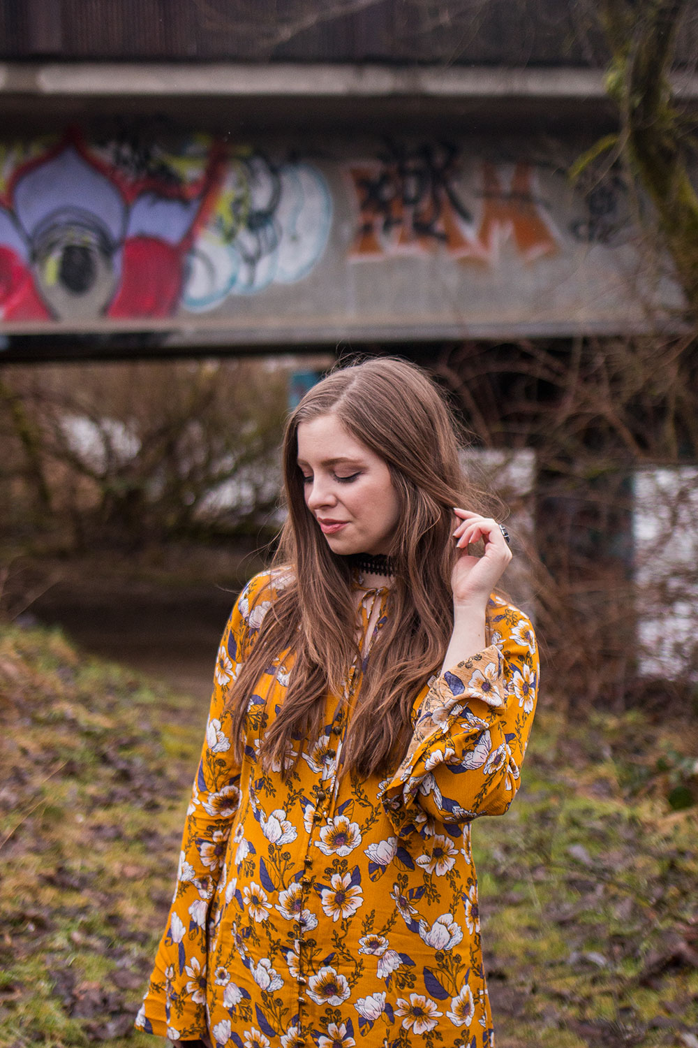 Target Boho Bell Sleeve Dress // Hello Rigby Seattle Fashion Blog