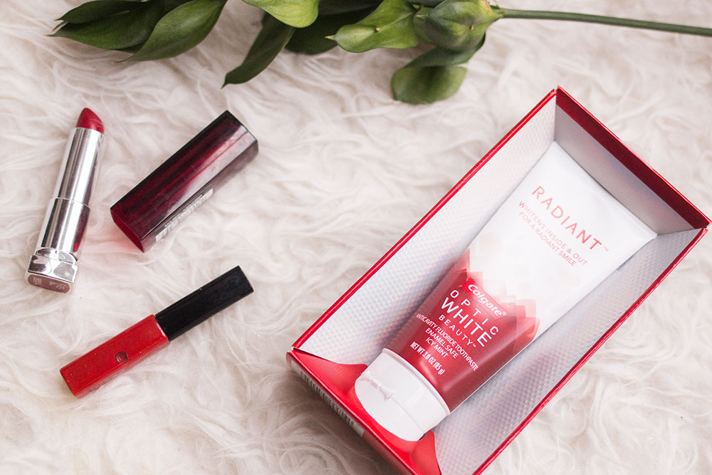 How to Choose a Blue Based Red Lipstick for Whiter Teeth // Hello Rigby Seattle Beauty Blog