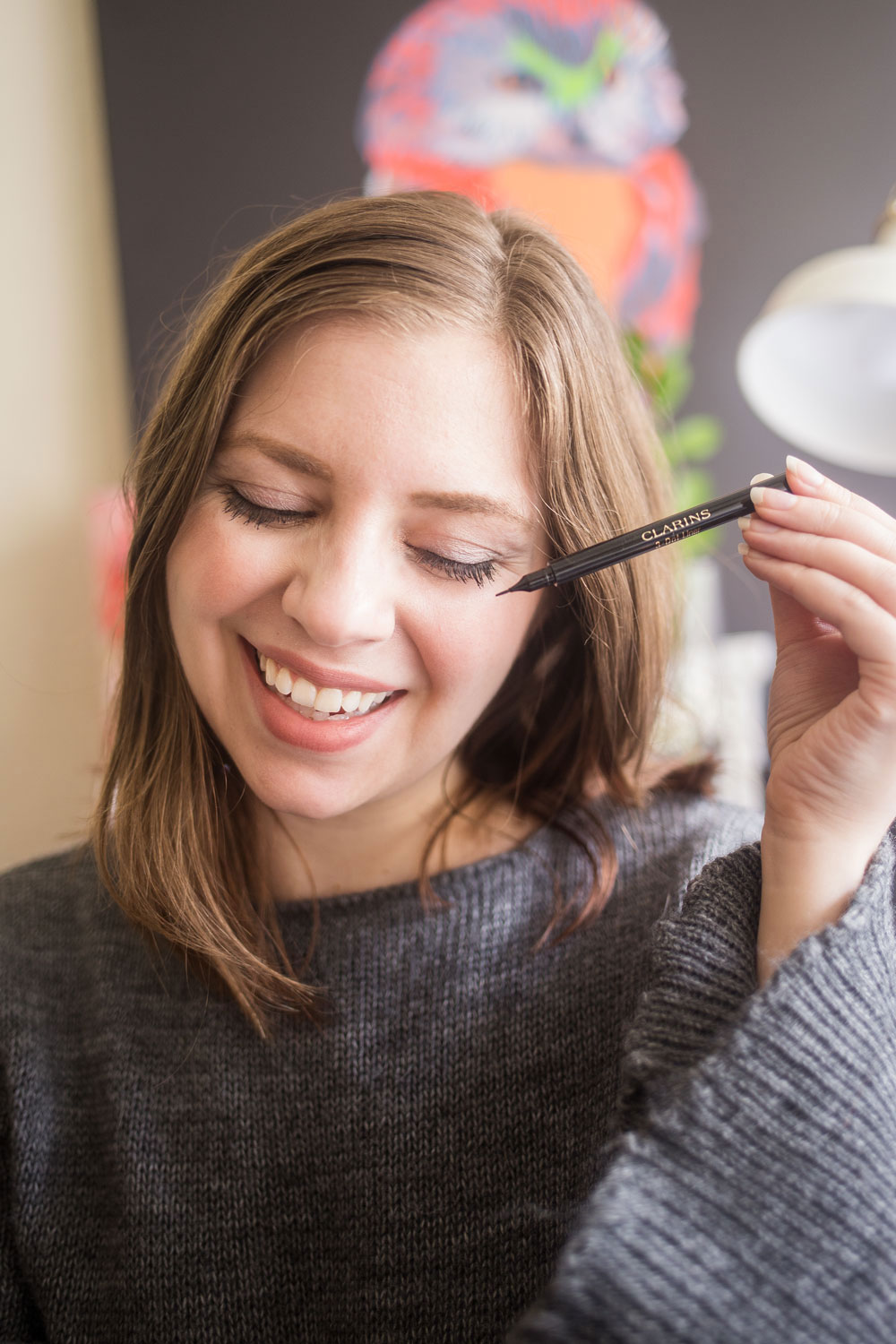 Clarins 3-Dot Liner Natural Makeup Tutorial + Review // Hello Rigby Seattle Fashion Blog