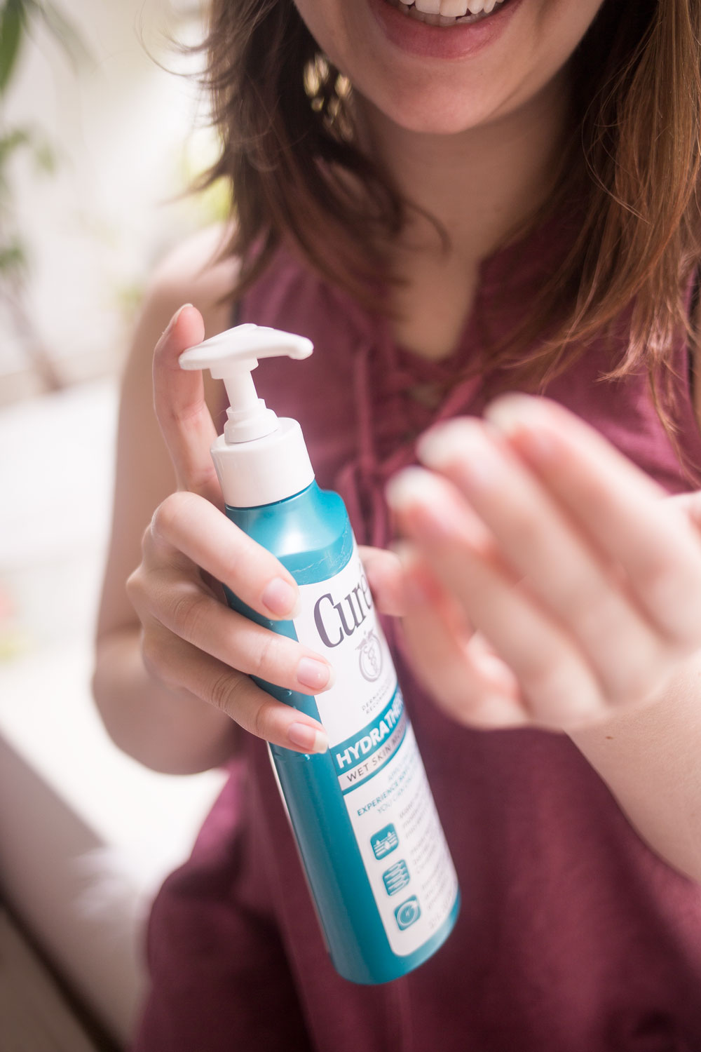 Curel Hydratherapy Wet Skin Moisturizer Review // Hello Rigby Seattle Beauty Blog