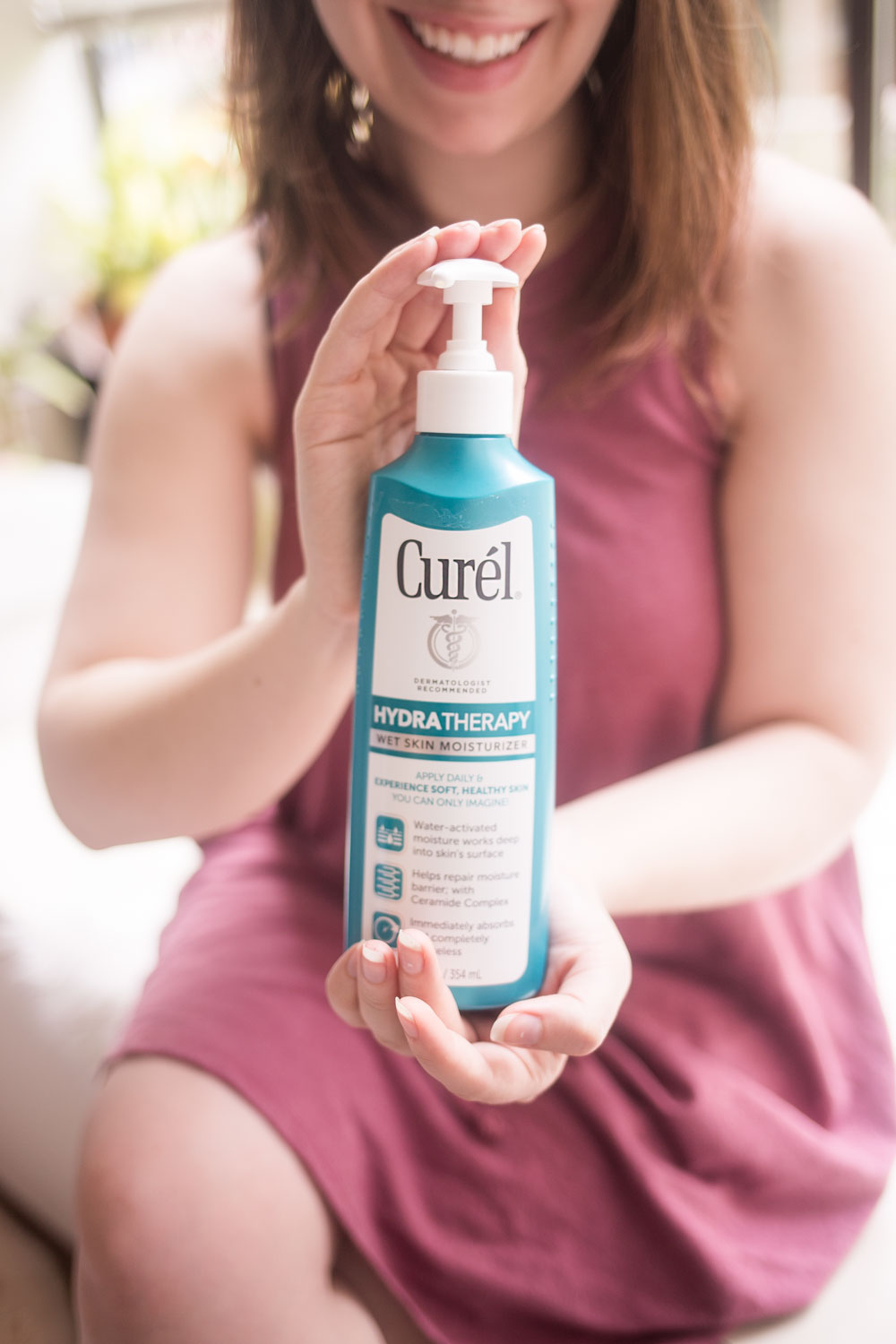 How to End Dry Skin with Curel HydraTherapy Wet Skin Moisturizer // Hello Rigby Seattle Fashion Blog