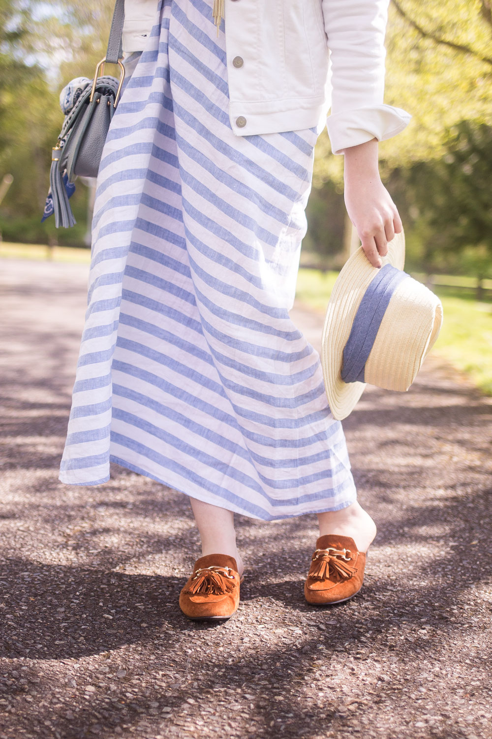 Jeffrey Campbell Tasseled Mules for Summer Outfit // Hello Rigby Seattle Fashion Blog
