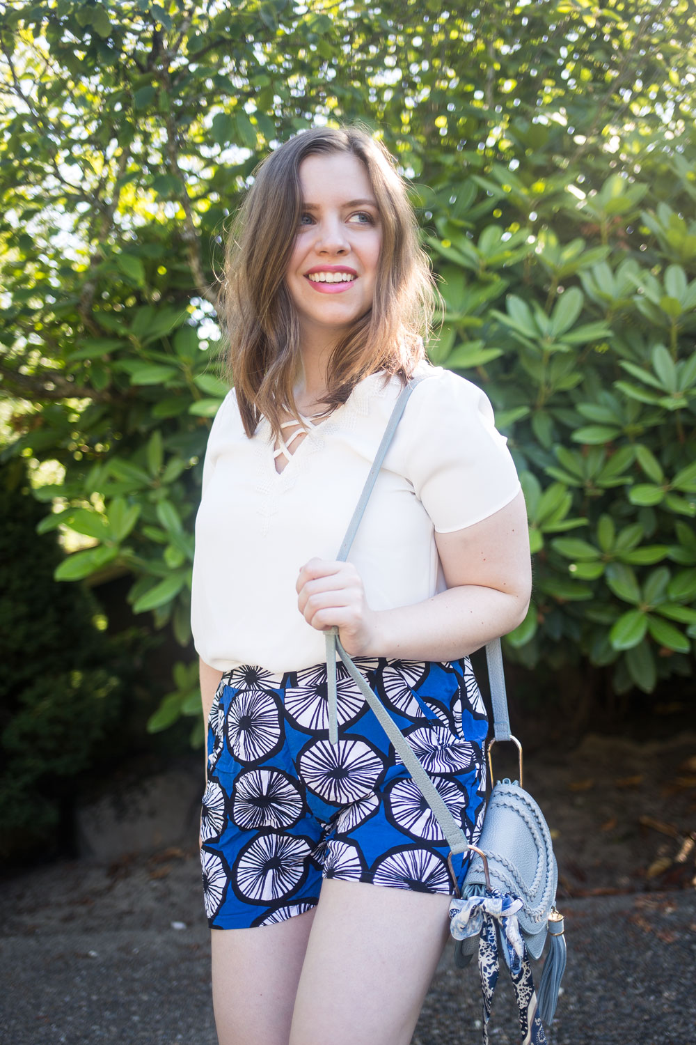 Stitch Fix July 2017: Everly Elena Crossfront Detail Blouse // Hello Rigby Seattle Fashion Blog