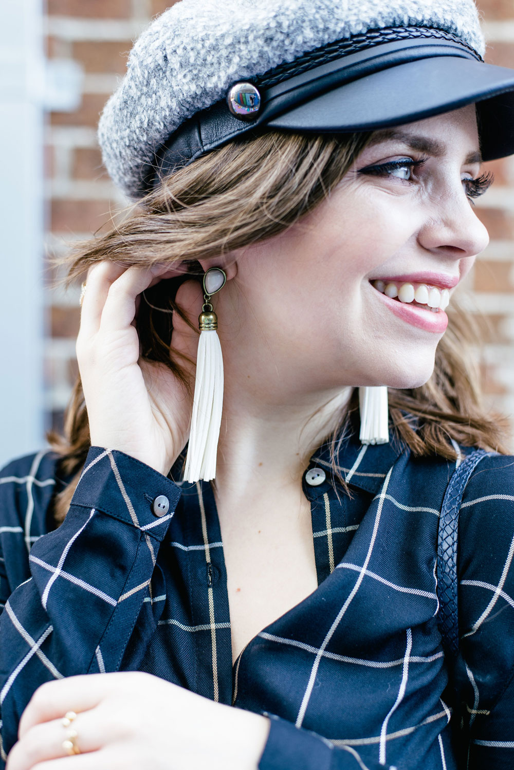 How to Wear Baker Boy Hat // Seattle Fashion Blogger