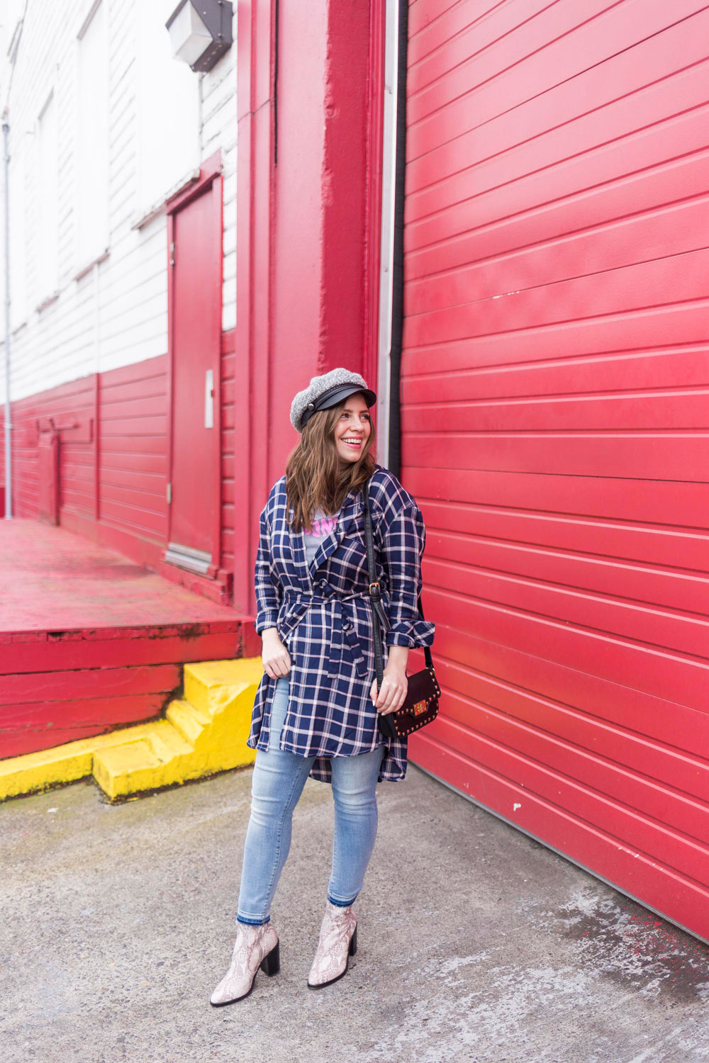 The Short Girl Way to Wear a Dress Over Jeans  Pants  Try the Trend   Hello Rigby Seattle Fashion  Beauty Blog for Budget Friendly Style