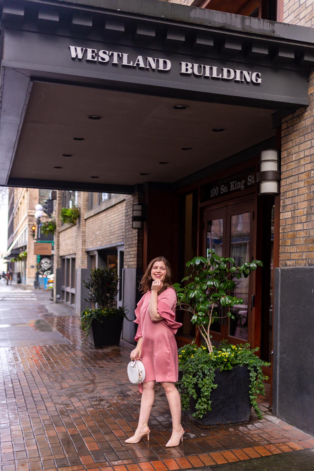 Pink Ted Baker dress, a cute valentine dress for women