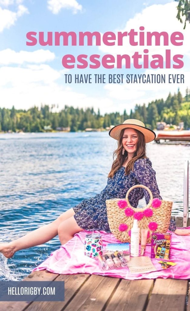 Summertime Essentials to Have the BEST Staycation Ever