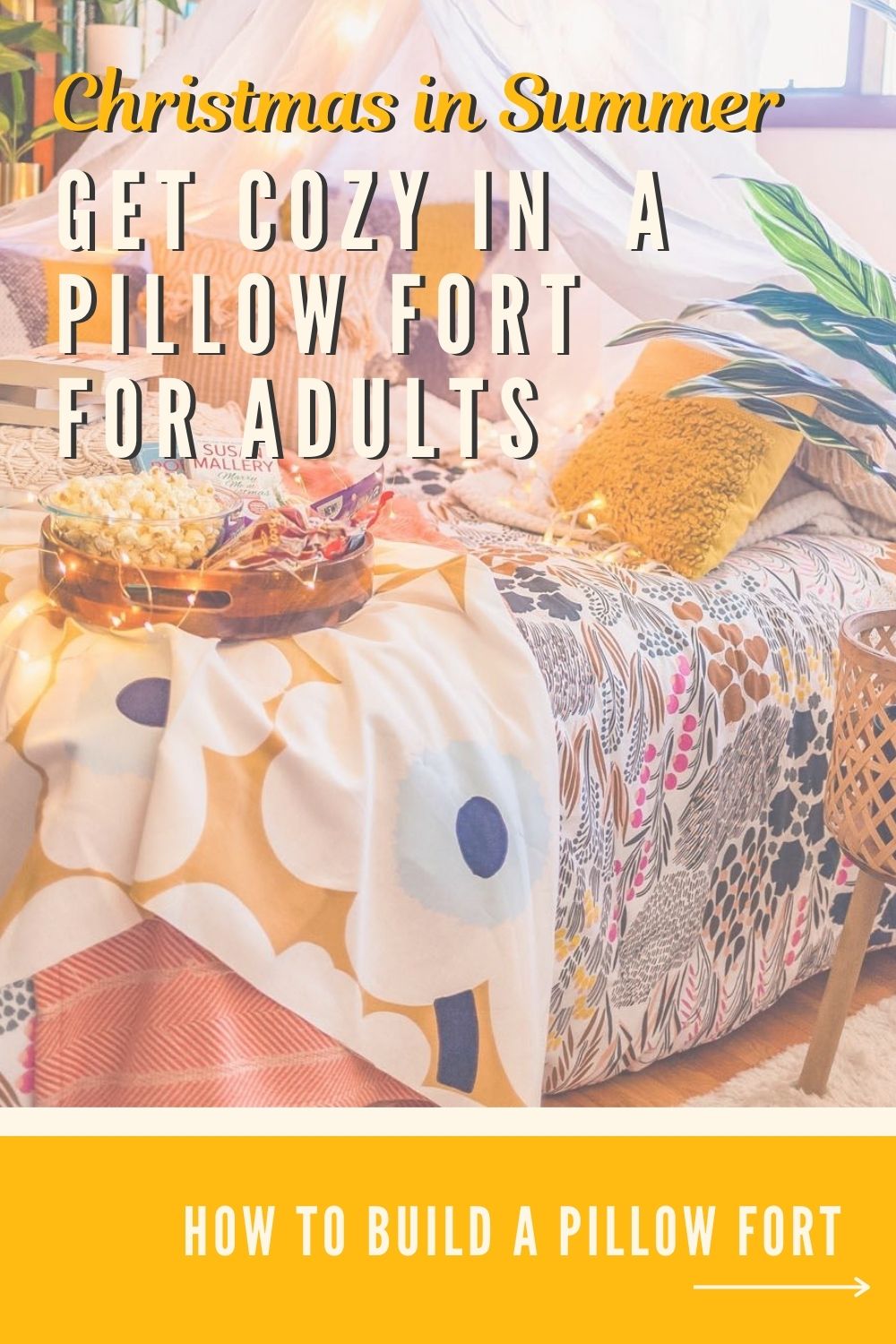 How to Make a Pillow Fort for Adults