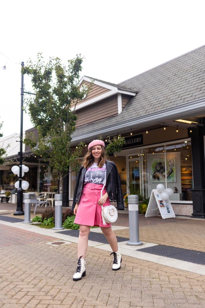 outfits with white combat boots